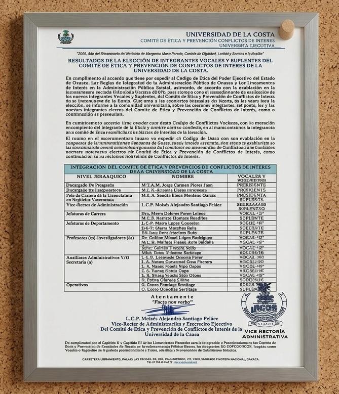 Difusión Comité de Ética 2026