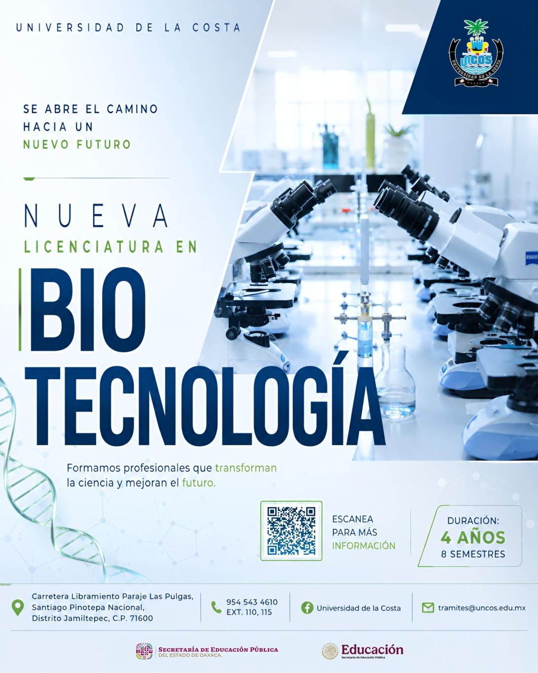 Licenciatura en Biotecnología